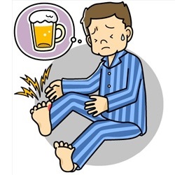 Tại sao uống nhiều bia rượu dễ bị gút